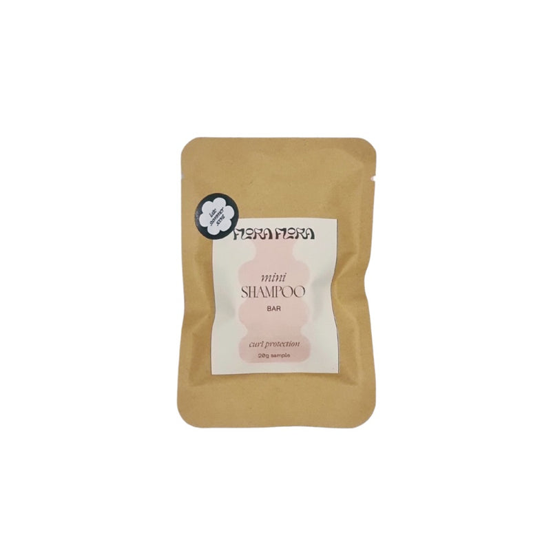 Buy Flora Flora Co. Curl Protection Shampoo Bar 20g trial size at One Fine Secret. Official Stockist. Natural & Organic Haircare Clean Beauty Store in Melbourne, Australia.