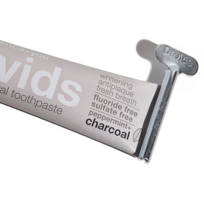 Buy Davids Natural Toothpaste Peppermint + Charcoal at One Fine Secret. Official Australian Stockist. Natural & Organic Clean Beauty Store in Melbourne.