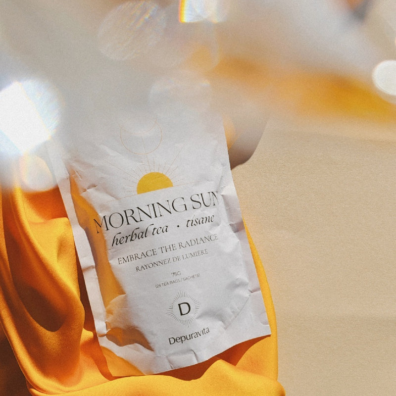 Buy Depuravita Morning Sun Herbal Tea 75g at One Fine Secret Clean Beauty