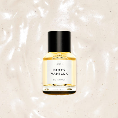 Buy Heretic Parfum Dirty Vanilla Eau de Parfum 50ml at One Fine Secret. Official Stockist. Natural & Organic Perfume Clean Beauty Store in Melbourne, Australia.