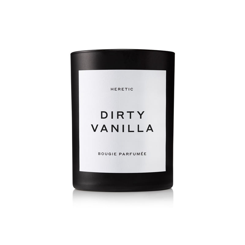 Buy Heretic Parfum Dirty Vanilla Candle 300g at One Fine Secret. Official Stockist. Natural & Organic Fragrance Clean Beauty Store in Melbourne, Australia.