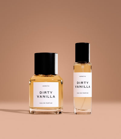 Buy Heretic Parfum Dirty Vanilla Eau de Parfum 50ml at One Fine Secret. Official Stockist. Natural & Organic Perfume Clean Beauty Store in Melbourne, Australia.