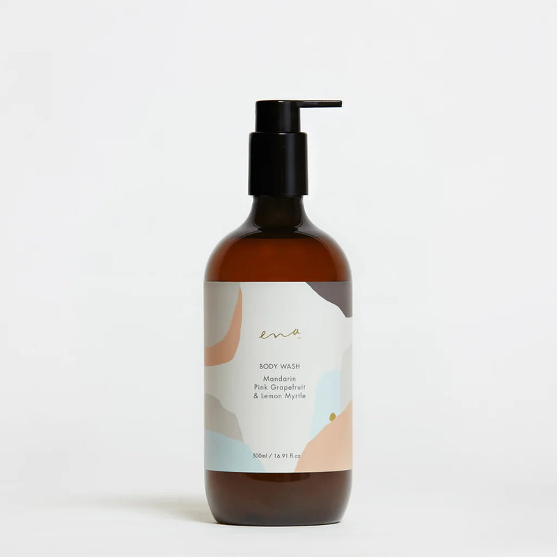 Clean Beauty Body Care. Ena Body Wash - Mandarin, Pink Grapefruit & Lemon Myrtle 500ml - One Fine Secret