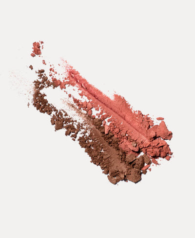 Buy Ere Perez Rice Powder Blush & Bronzer in BROOKLYN - rosy pink/deep bronze at One Fine Secret. Official Stockist. Natural & Organic Makeup Clean Beauty Store in Melbourne, Australia.