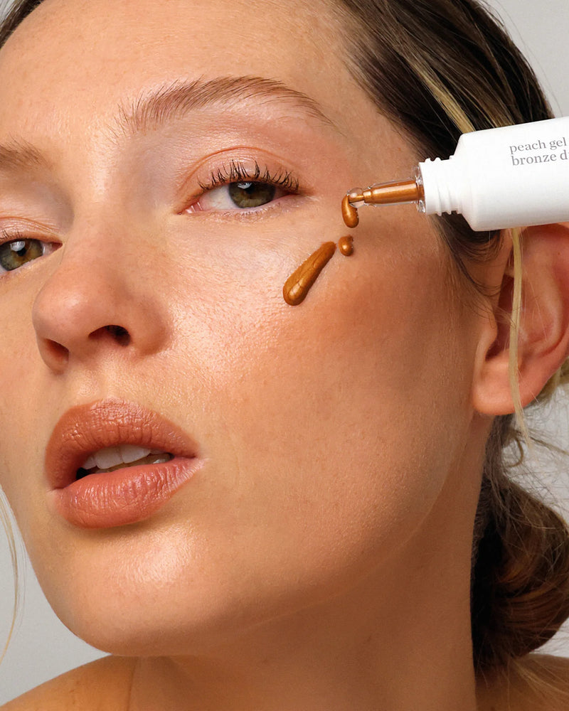 Buy Ere Perez Peach Gel Bronzing Drops 30ml - Golden Hour at One Fine Secret.