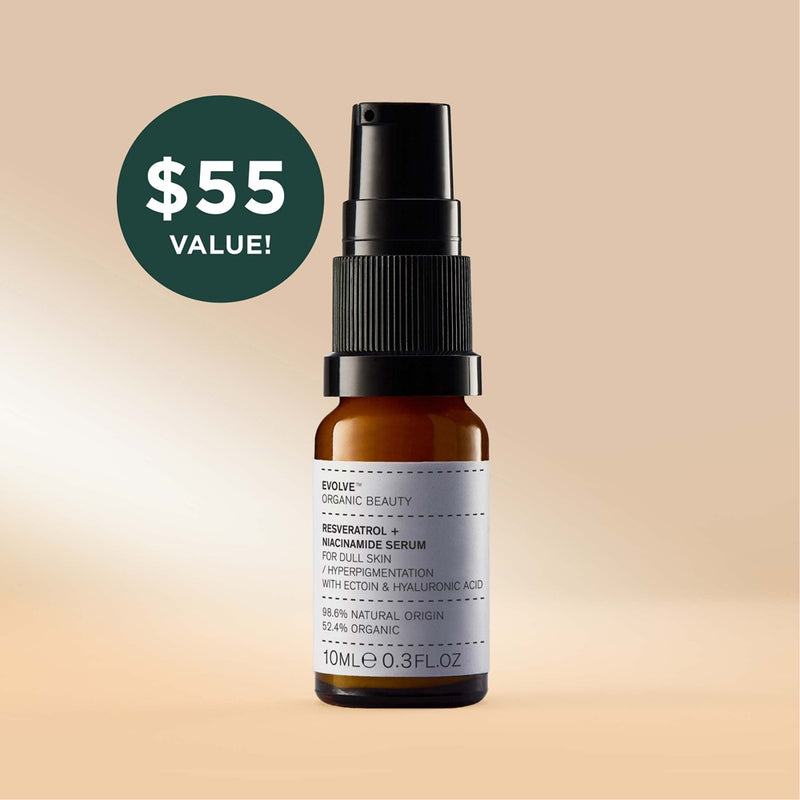 [Gift Offer] Evolve Organic Beauty Resveratrol + Niacinamide Serum 10ml