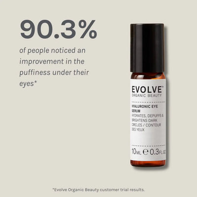 Buy Evolve Organic Beauty Hyaluronic Eye Serum 10ml at One Fine Secret Australia.