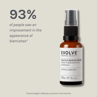 Buy Evolve Organic Beauty Salicylic Rescue Serum 30ml at One Fine Secret Australia.