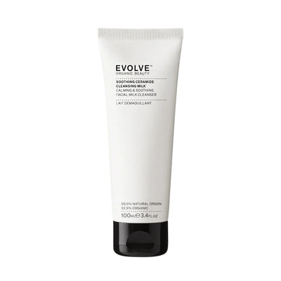 Buy Evolve Organic Beauty Soothing Ceramide Cleansing Milk 100ml at One Fine Secret Australia.