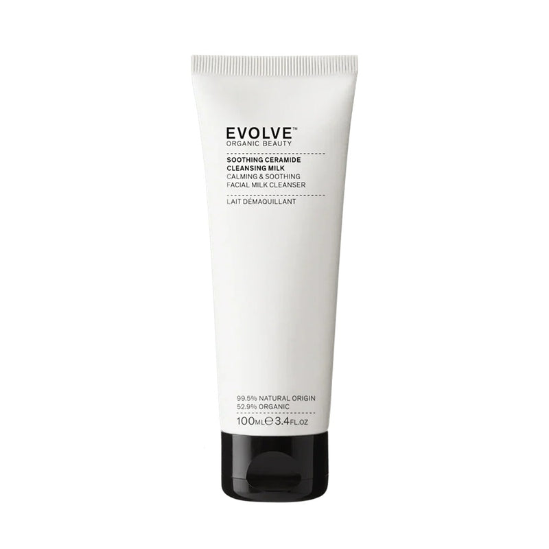 Buy Evolve Organic Beauty Soothing Ceramide Cleansing Milk 100ml at One Fine Secret Australia.