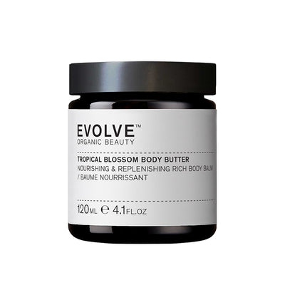 Buy Evolve Organic Beauty Tropical Blossom Body Butter 120ml at One Fine Secret Clean Beauty.
