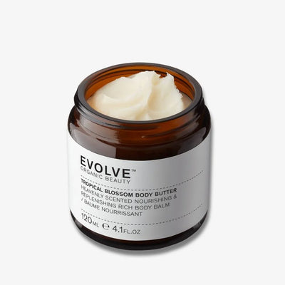 Buy Evolve Organic Beauty Tropical Blossom Body Butter 120ml at One Fine Secret Clean Beauty.