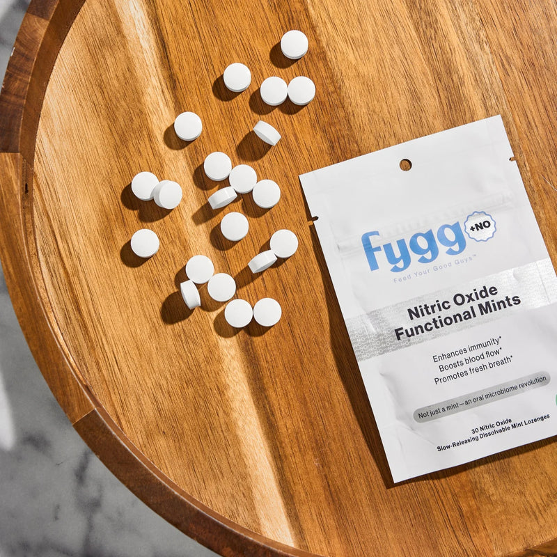 Buy Fygg Nitric Oxide Functional Mints (30 Lozenges) at One Fine Secret Clean Beauty.