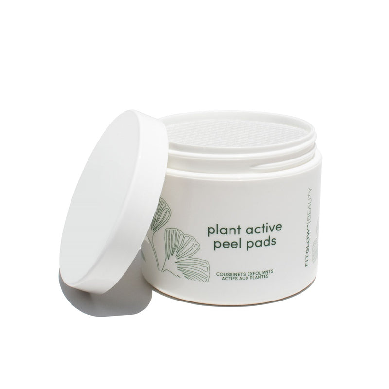 Buy Fitglow Beauty Plant Active Peel Pads (50 pads) at One Fine Secret. Official Stockist. Natural & Organic Skincare Clean Beauty Store in Melbourne, Australia.