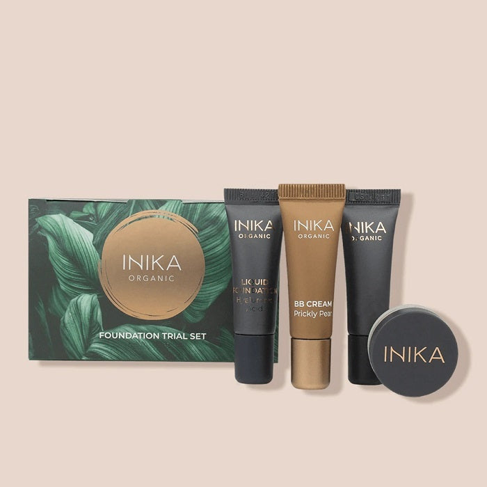 Buy Inika Organic Foundation Trial Set - Tan at One Fine Secret Clean Makeup.