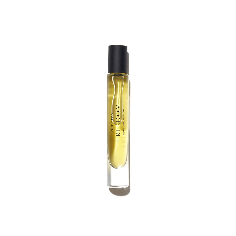 Organic, Vegan, Cruelty free & 100% Natural Perfumes. One Seed Freedom Eau De Parfum 9ml Rollerball. One Fine Secret Natural & Organic Skincare Makeup Beauty Store Melbourne Australia