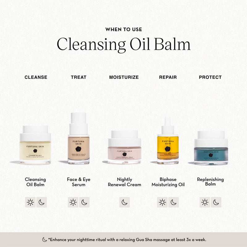 Buy Furtuna Skin Cielo Puro Cleansing Oil Balm 80g at One Fine Secret Clean Beauty.