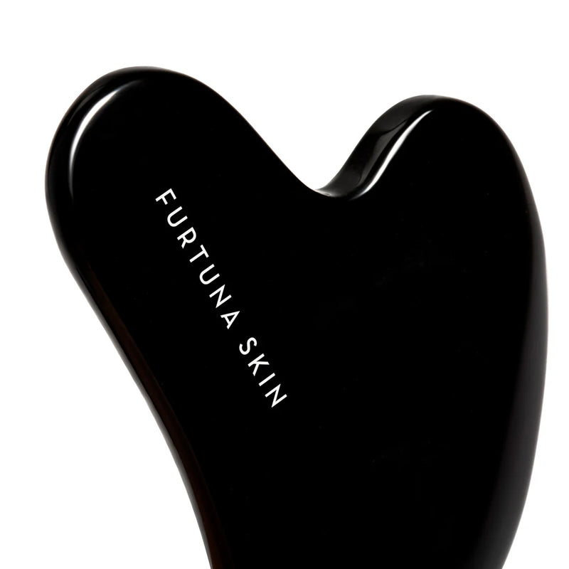 Buy Furtuna Skin Energia Luminoso Obsidian Gua Sha at One Fine Secret Clean Beauty.