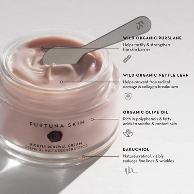 Buy Furtuna Skin Fior di Luna Nightly Renewal Cream 50ml at One Fine Secret Clean Beauty.