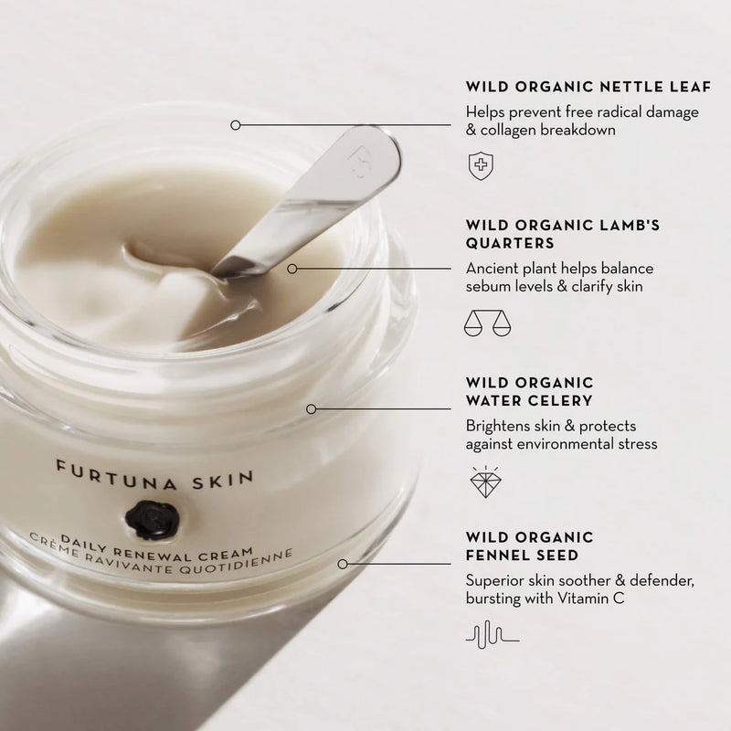 Buy Furtuna Skin Perla Brillante Daily Renewal Cream 50ml at One Fine Secret Clean Beauty Australia.