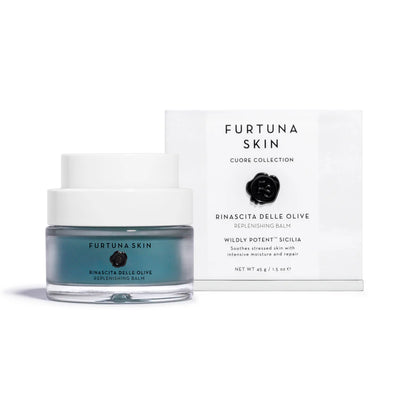 Buy Furtuna Skin Rinascita Delle Olive Replenishing Balm 45g or 18g at One Fine Secret.