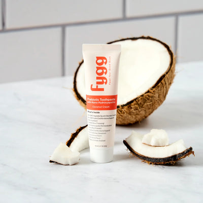 Buy Fygg Prebiotic Toothpaste with Nano-Hydroxyapatite (Coconut Cream) at One Fine Secret Clean Beauty.