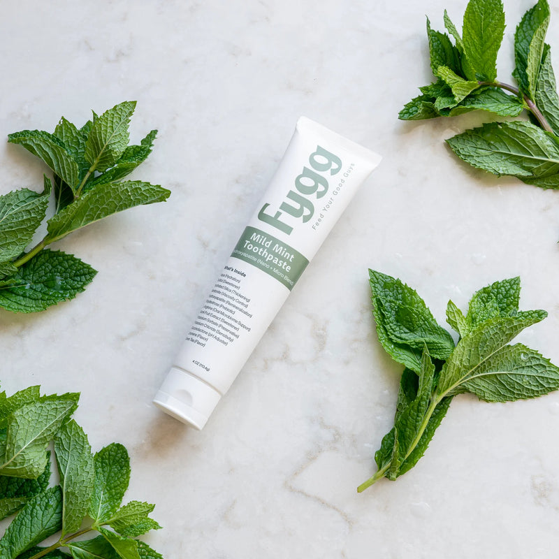 Buy Fygg Prebiotic Toothpaste with Nano-Hydroxyapatite (Mild Mint) at One Fine Secret Clean Beauty.