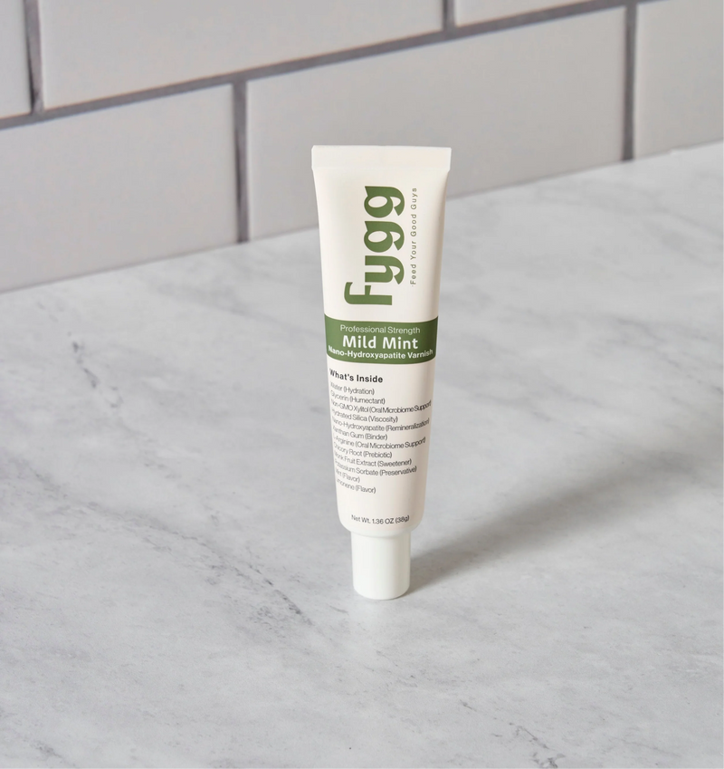 Buy Fygg Professional Strength Mild Mint Nano-Hydroxyapatite Varnish 38g at One Fine Secret Australia.