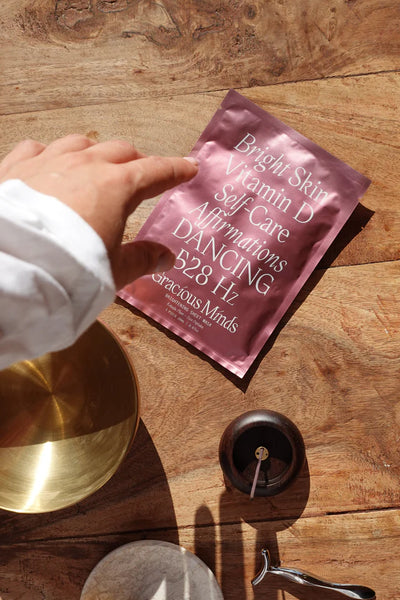 Buy Gracious Minds Brightening Sheet Mask at One Fine Secret. Clean Beauty Australia.
