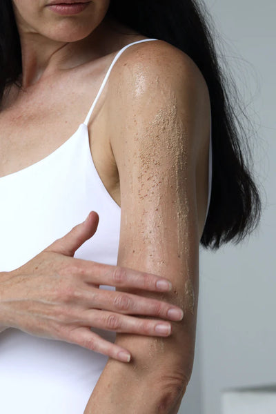 Buy Gracious Minds Rejuvenation Body Treatment Scrub 250g at One Fine Secret Clean Beauty.