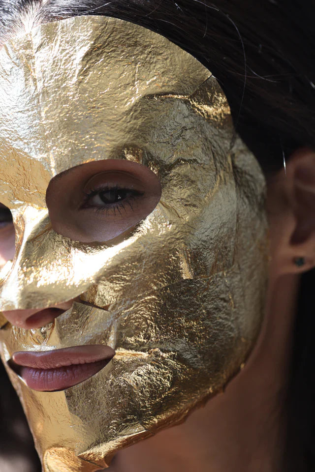Buy Gracious Minds Rejuvenation Gold Sheet Mask at One Fine Secret Clean Beauty.