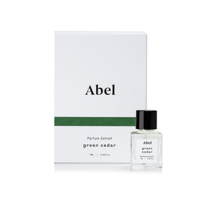 Buy Abel Parfum Extrait 7ml - Green Cedar at One Fine Secret. Natural & Organic Perfume Clean Beauty Store in Melbourne, Australia.