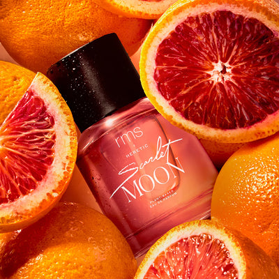 Limited Edition Scarlet Moon Eau de Parfum by RMS Beauty & Heretic Parfum. Available at One Fine Secret, Melbourne.