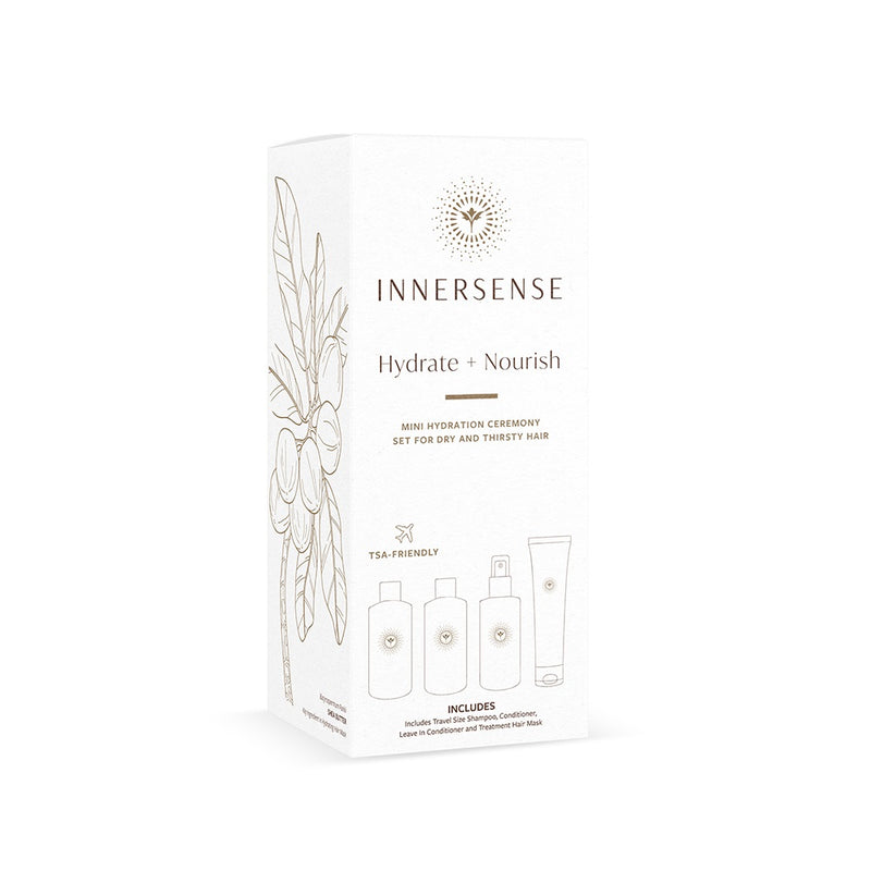 Buy Innersense Hydrate + Nourish Holiday Travel Set at One Fine Secret. Innersense Australia Official Stockist. Clean Beauty Melbourne.