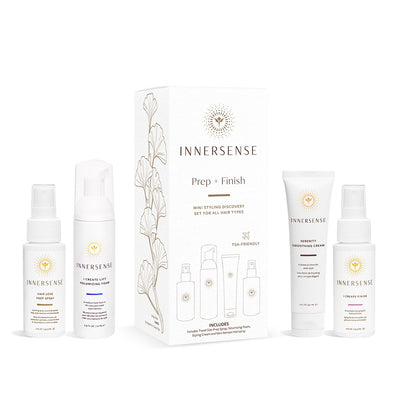 Buy Innersense Prep + Finish Holiday Travel Set at One Fine Secret. Innersense Australia Official Stockist. Clean Beauty Store in Melbourne.