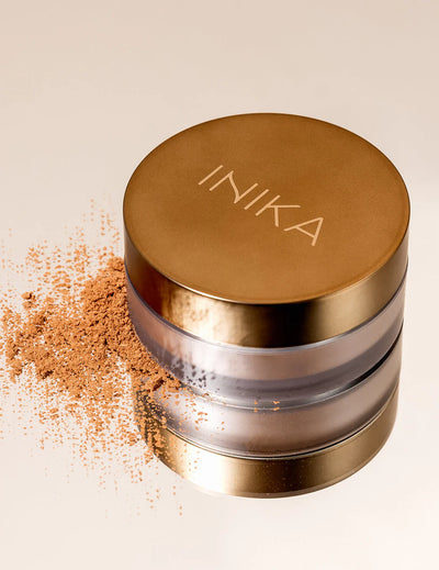 Buy Inika Organic Loose Mineral Bronzer (Sunkissed) at One Fine Secret. Official Stockist. Natural & Organic Makeup Clean Beauty Store in Melbourne, Australia.