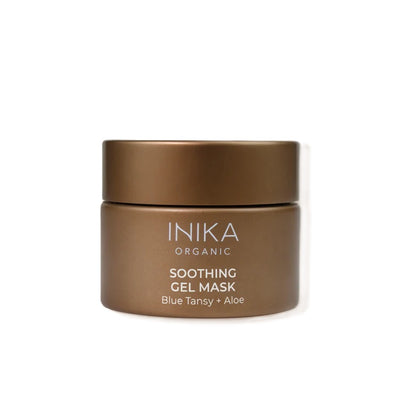 Buy Inika Organic Soothing Gel Mask 50ml at One Fine Secret. Official Stockist. Natural & Organic Soothing Mask for Sensitive Skin. Clean Beauty Melbourne.