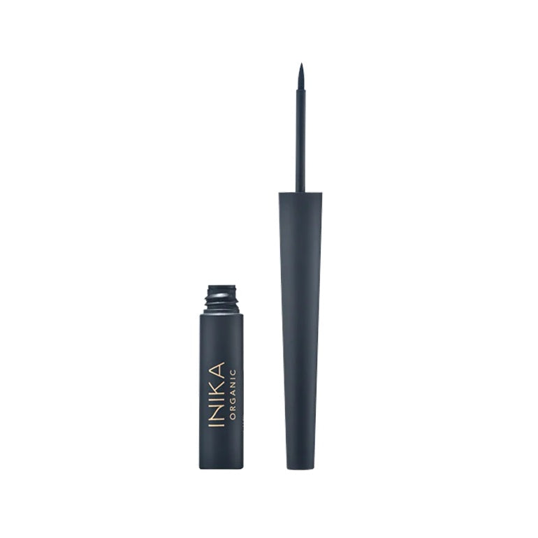 Buy Inika Organic Liquid Eyeliner 4ml (Black) at One Fine Secret. Official Stockist. Natural & Organic Clean Beauty Store in Melbourne, Australia.