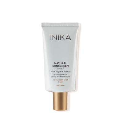 Buy Inika Organic Natural Sunscreen SPF50+ 50ml at One Fine Secret. Official Stockist. Natural & Organic Facial Sunscreen SPF50+. Clean Beauty Melbourne.