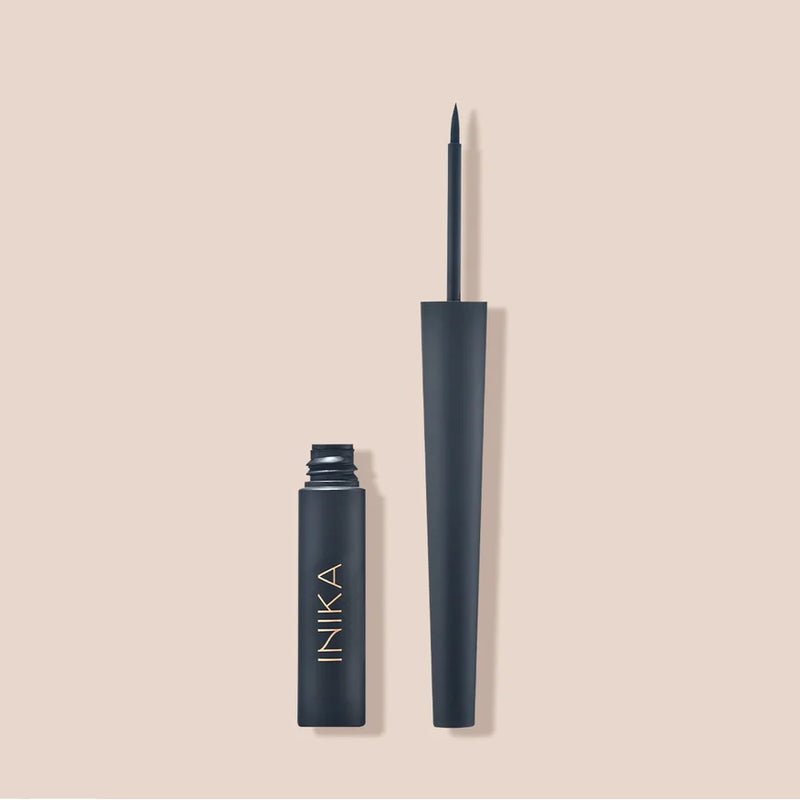 Buy Inika Organic Liquid Eyeliner 4ml (Black) at One Fine Secret. Official Stockist. Natural & Organic Clean Beauty Store in Melbourne, Australia.