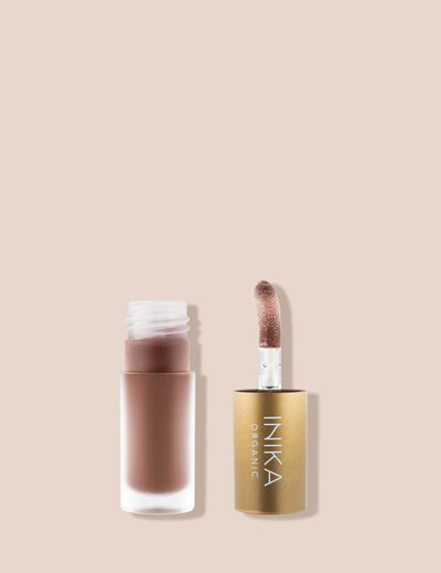 Buy Inika Organic Tinted Lip Oil in Cinnamon colour at One Fine Secret Clean Beauty Australia.