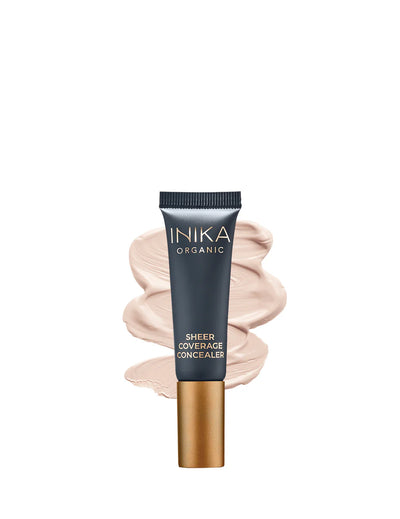 Buy Inika Organic Sheer Coverage Concealer in Porcelain at One Fine Secret Clean Beauty.