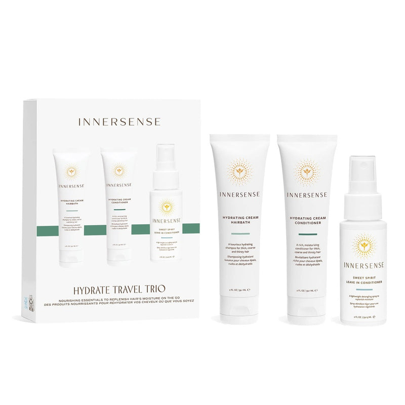The best organic hair care kit. Buy Innersense Hydrate Travel Trio at One Fine Secret. Natural & Organic Hair Care store in Melbourne, Australia.