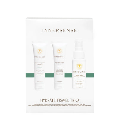 The best organic hair care kit. Buy Innersense Hydrate Travel Trio at One Fine Secret. Natural & Organic Hair Care store in Melbourne, Australia.