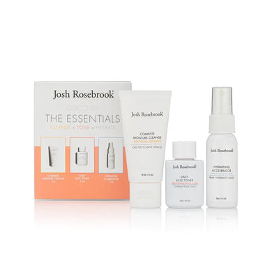 Buy Josh Rosebrook The Essentials Travel Trial Size Set at One Fine Secret. Official Stockist. Clean Beauty Store in Melbourne, Australia.