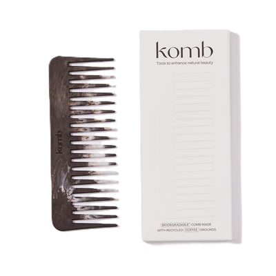 Buy Komb No 1. Wide Tooth Comb (Coffee) at One Fine Secret. Natural & Organic Hair Care Clean Beauty Store in Melbourne, Australia.