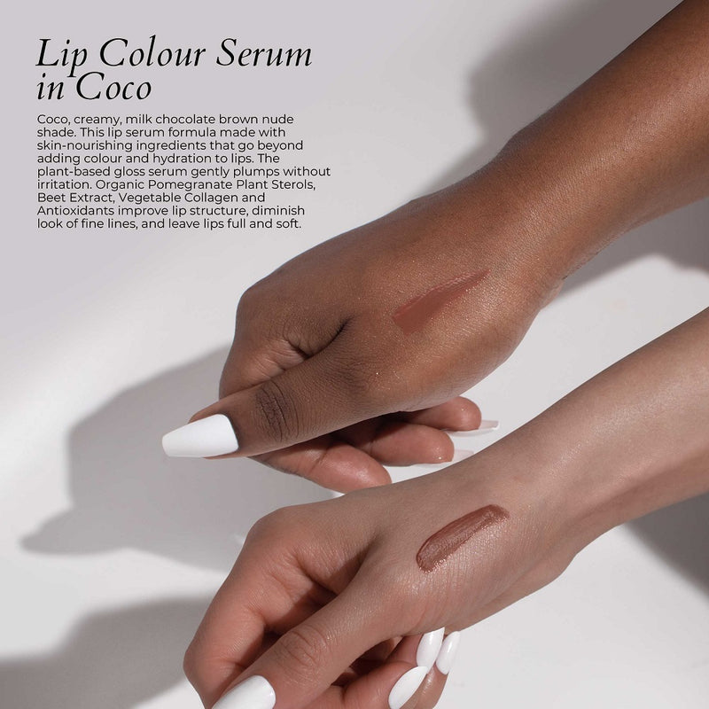 Buy Fitglow Beauty Lip Colour Serum 10ml in COCO - Milk Chocolate Brown Nude at One Fine Secret. Official Australian Stockist. Clean Beauty Melbourne.