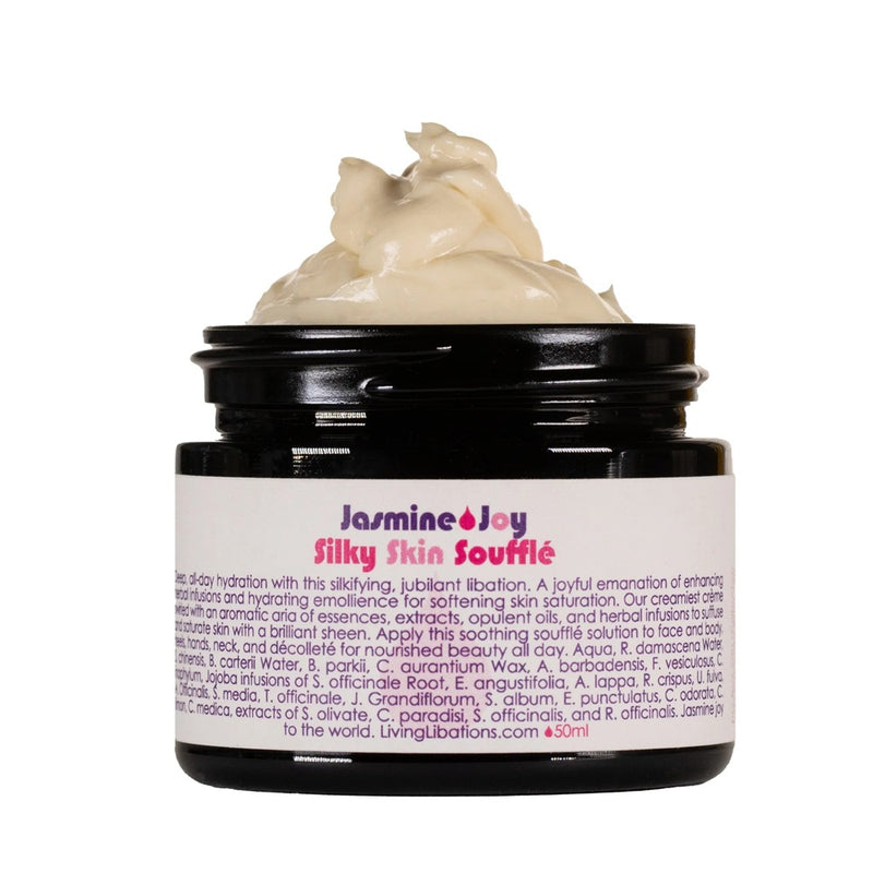 Buy Living Libations Jasmine Joy Silky Skin Souffle at One Fine Secret Clean Beauty.