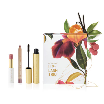 Buy Luk Beautifood Lip & Lash Trio Set - Soft Shades at One Fine Secret. Natural & Organic Makeup Clean Beauty Store in Melbourne, Australia.