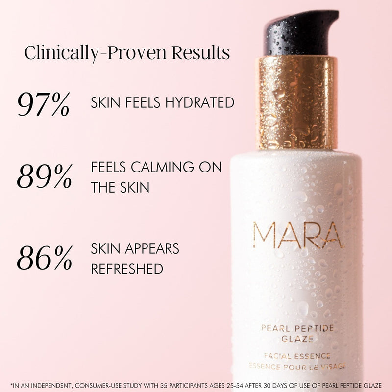Buy Mara Beauty Pearl Peptide Glaze Facial Essence at One Fine Secret. Natural Organic Skincare Store.